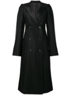 Rokh Oversized Double-breasted Coat - Black