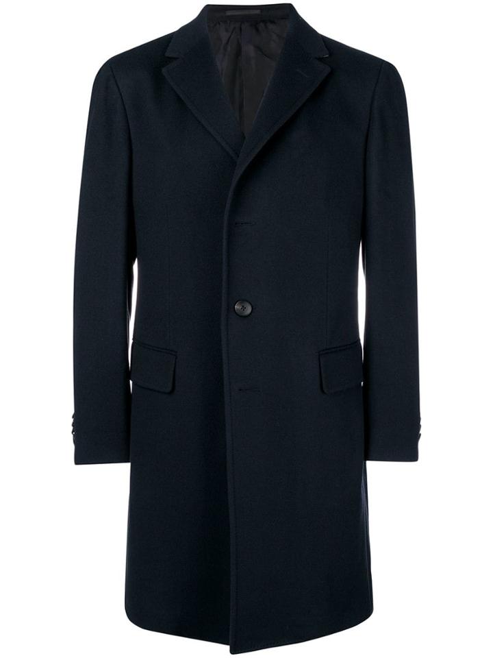 Z Zegna Classic Coat - Blue