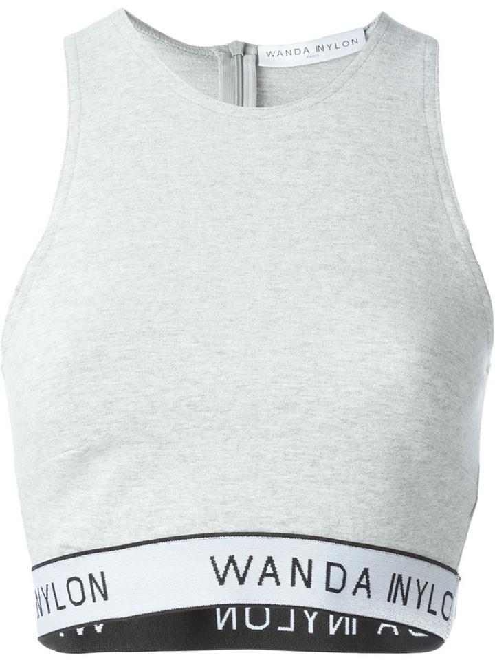 Wanda Nylon Sports Brassiere Top