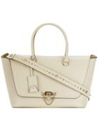 Valentino Valentino Garavani Demilune Tote - Nude & Neutrals