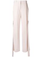 Givenchy Flared Tailored Trousers - Pink