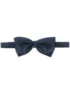Ermenegildo Zegna Clipped Bow Tie - Blue