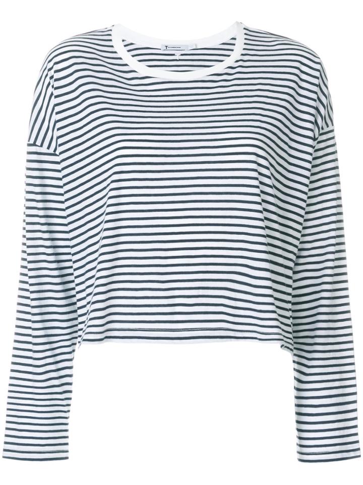 T By Alexander Wang Striped Top - Multicolour