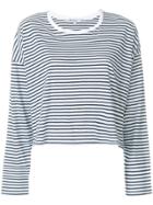 T By Alexander Wang Striped Top - Multicolour