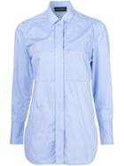 By Malene Birger 'isla' Shirt, Women's, Size: 42, Blue, Cotton