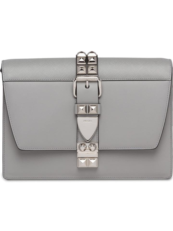 Prada Elektra Shoulder Bag - Grey