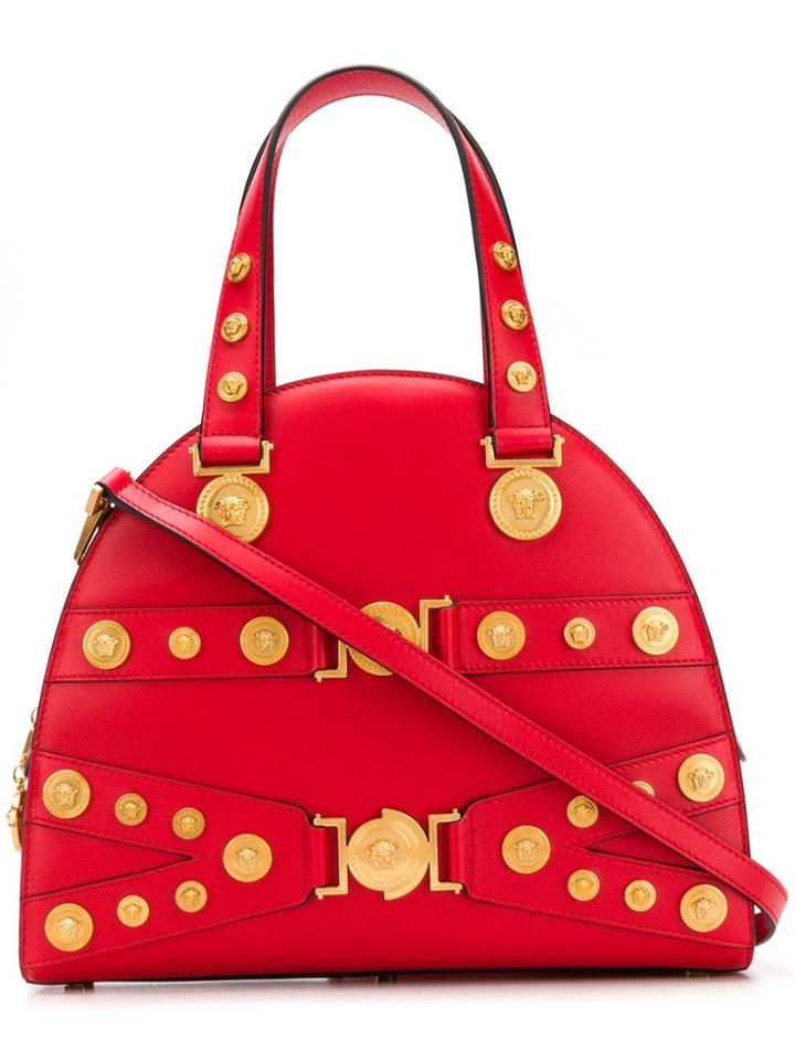 Versace Tribute Bowling Bag - Red