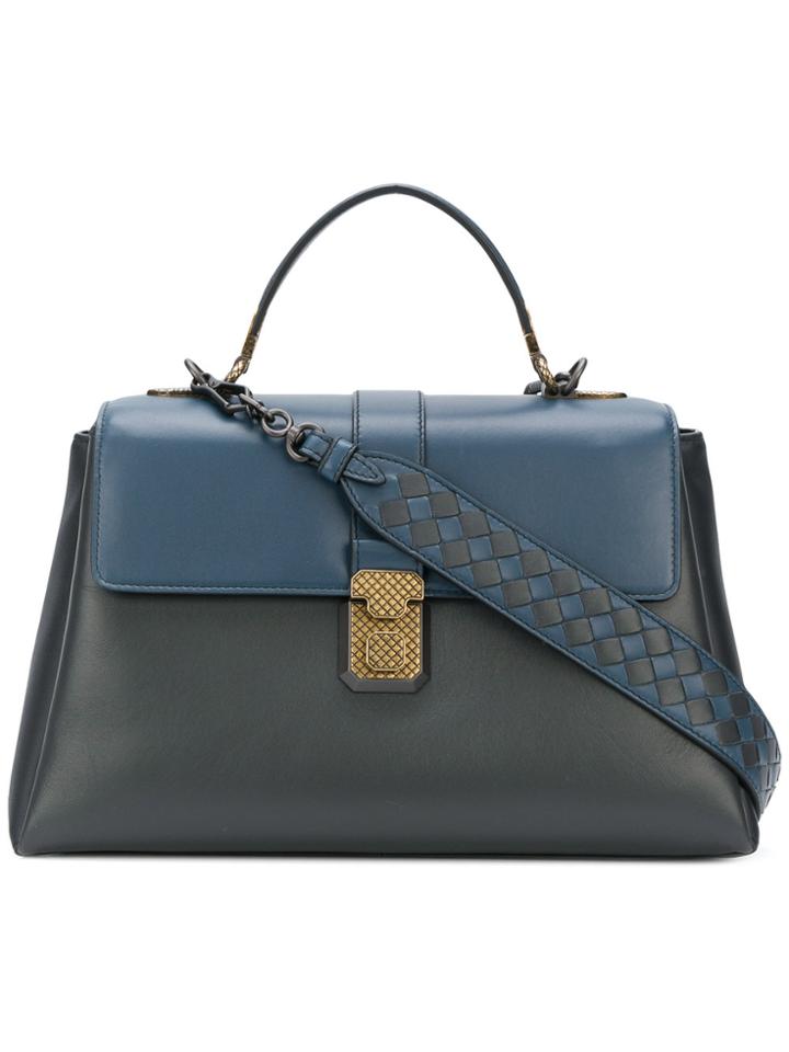 Bottega Veneta Piazza Shoulder Bag - Blue