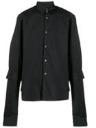Comme Des Garçons Homme Plus Poplin Shirt - Black