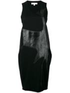 Io Ivana Omazic - Goose Print Shift Dress - Women - Cotton - L, Women's, Black, Cotton