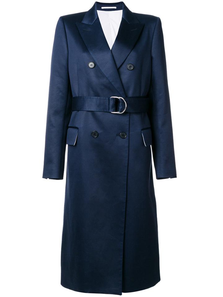 Calvin Klein 205w39nyc Belted Trench Coat - Blue