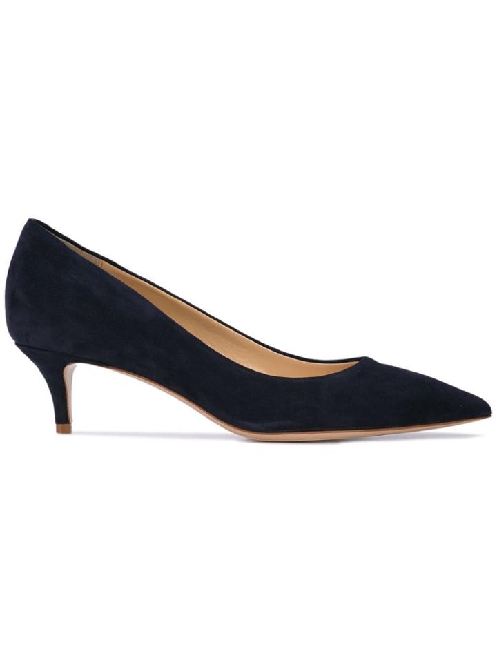 Marion Parke Kitten Heel Pumps - Blue