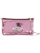 Miu Miu Iconic Crystal Mini Bag - Pink & Purple