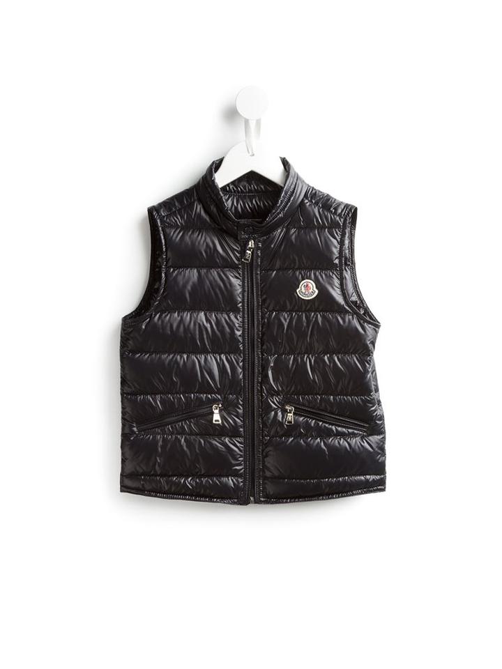 Moncler Kids Classic Padded Gilet, Boy's, Size: 12 Yrs, Black