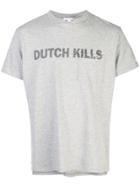 Engineered Garments 'dutch Kills' Print T-shirt - Grey