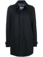 Herno Padded Classic Coat - Blue