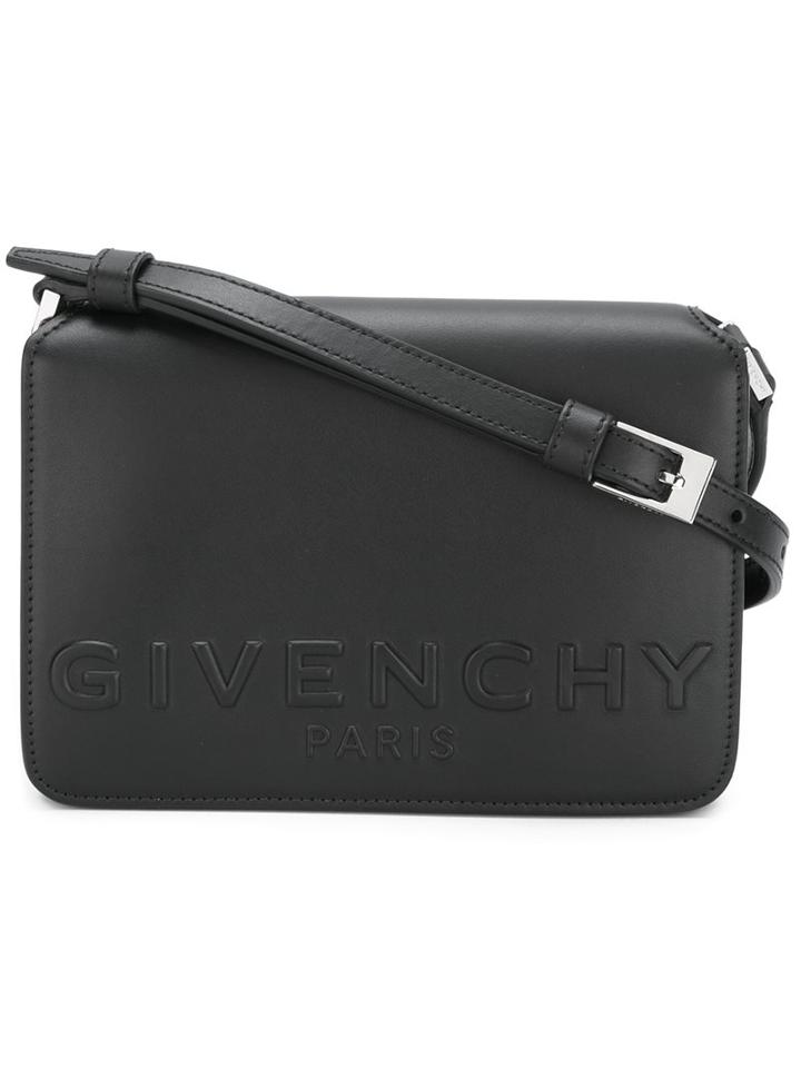 Givenchy Embossed Logo Crossbody Bag, Women's, Black