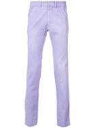 The Elder Statesman - Classic Chinos - Men - Cotton - 32, Pink/purple, Cotton