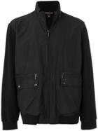 Michael Kors Collection Classic Bomber Jacket - Black