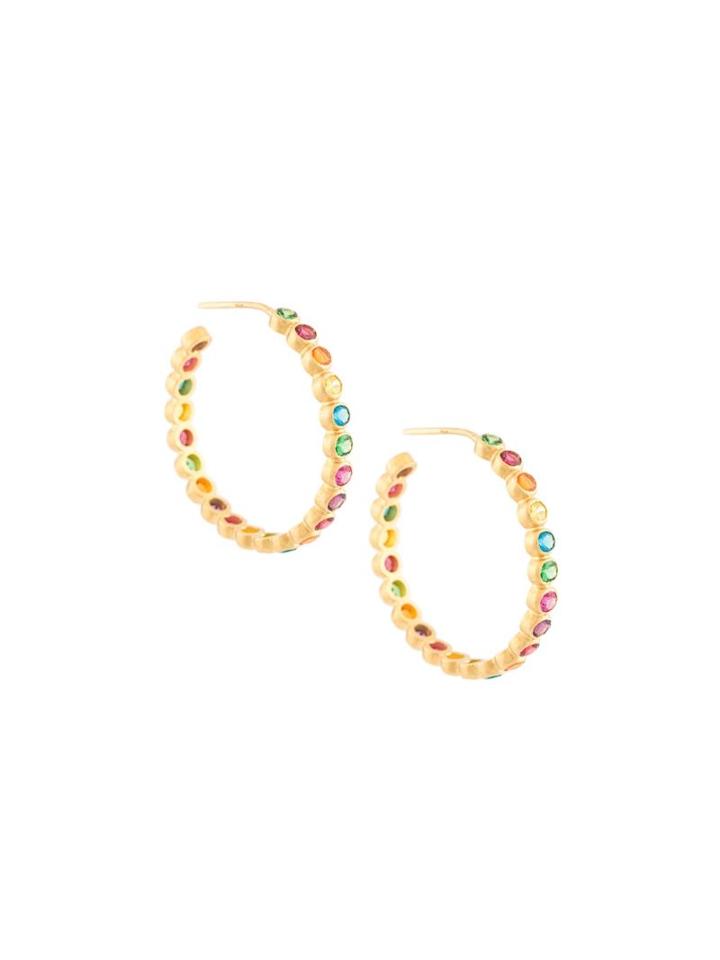 Marie Helene De Taillac Coloured Stones Earrings