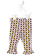 Fendi Kids Checked Leggings, Toddler Girl's, Size: 12 Mth