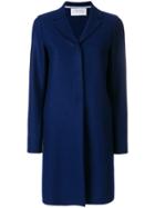 Harris Wharf London Fitted Coat - Blue