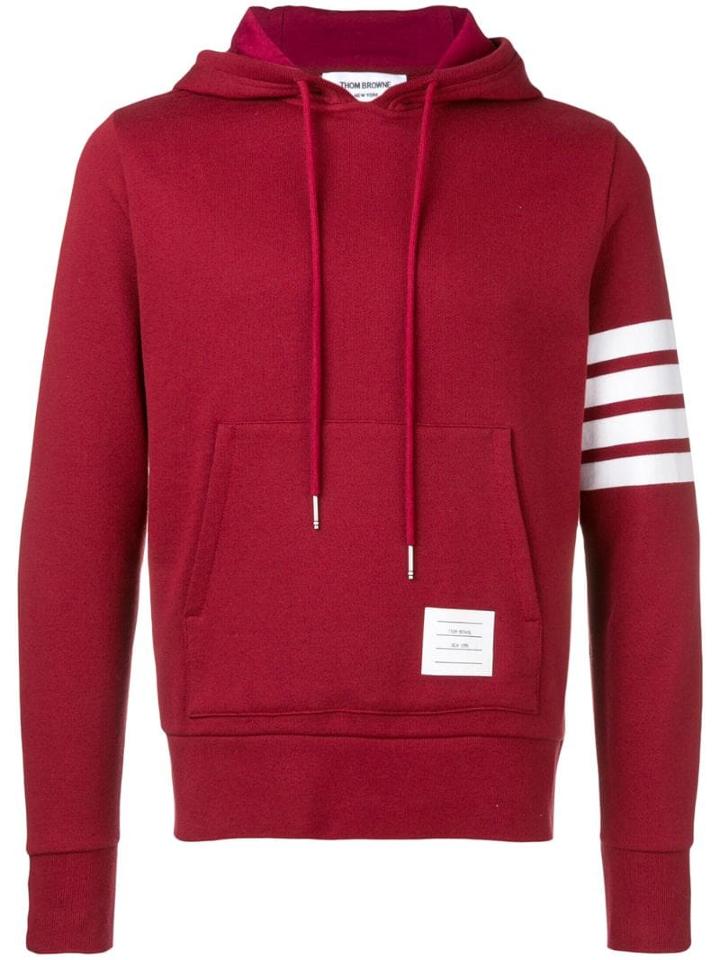 Thom Browne Engineered 4-bar Pullover Hoodie
