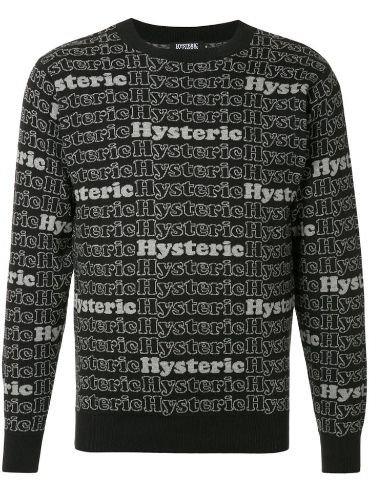 Hysteric Glamour Hysteric Intarsia Jumper - Black