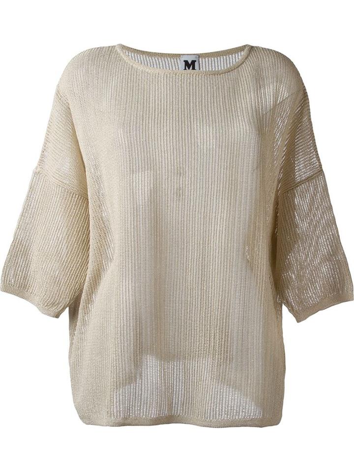 M Missoni Fine Knit Loose Jumper