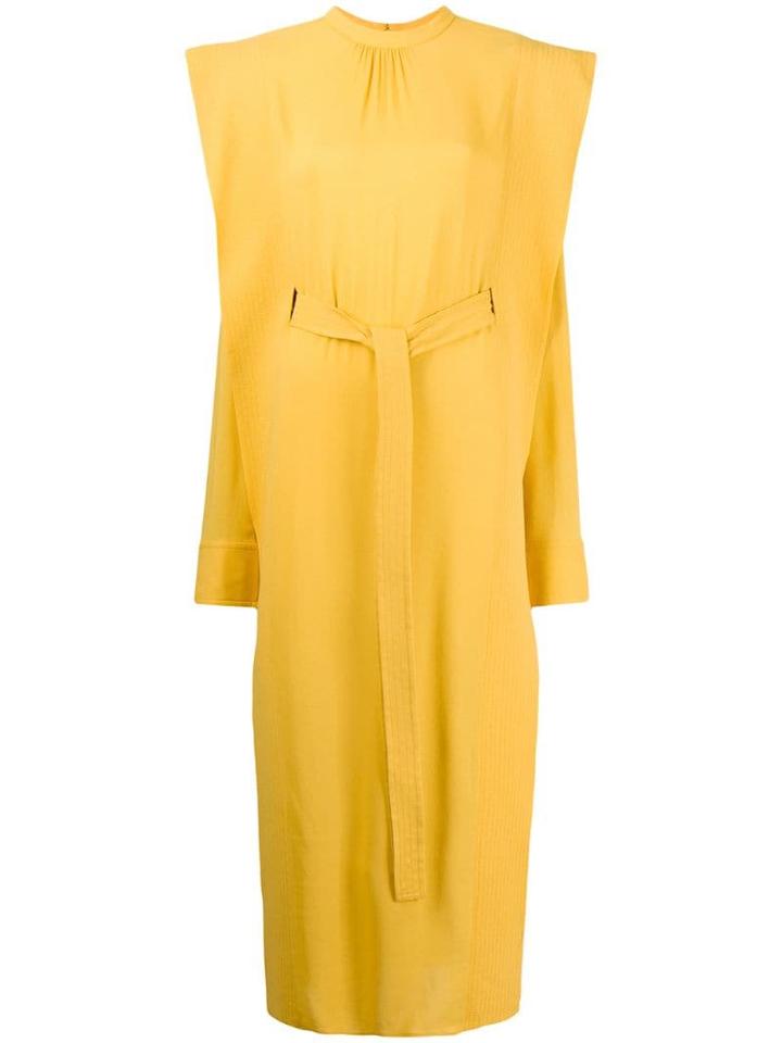 Stella Mccartney Shoulder Panel Dress - Yellow