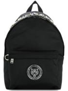 Plein Sport Logo Plaque Backpack - Black