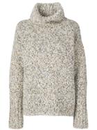 Beau Souci Chunky Roll-neck Sweater - White