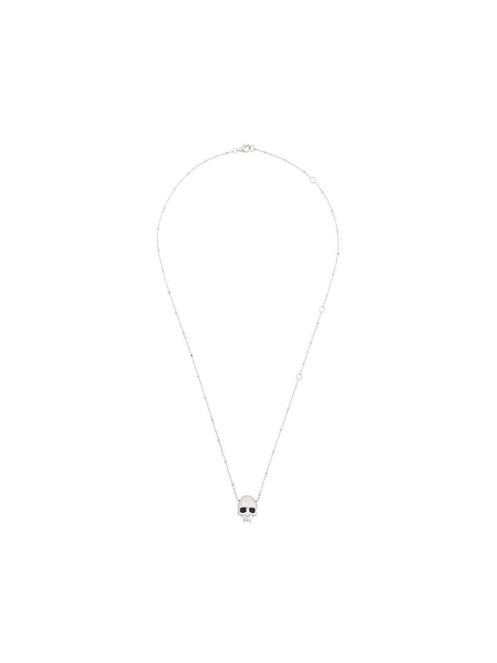 Kasun London Vampire Skull Pendant Necklace - Metallic