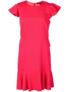 Jay Godfrey Ruffle Trim Dress - Pink