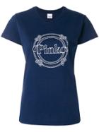 Pinko Logo Print T-shirt - Blue