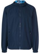 Kenzo - Hooded Lined Jacket - Men - Polyester - M, Blue, Polyester