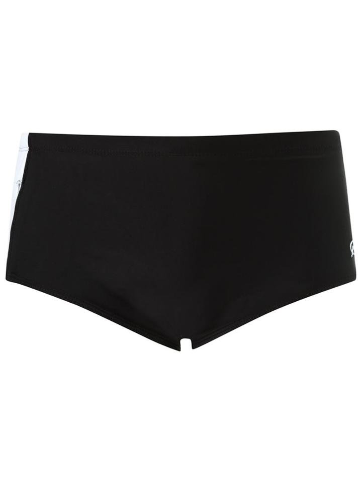 Blue Man Side Pocket Swimming Trunks