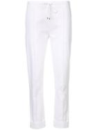 Kenzo Cropped Sweat Pants - White