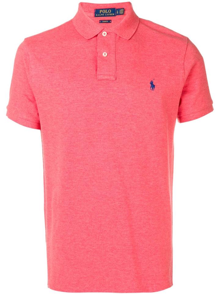 Ralph Lauren Embroidered Logo Polo Shirt - Pink