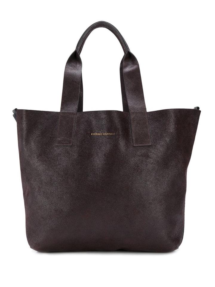 Brunello Cucinelli Shopper Tote Bag - Brown