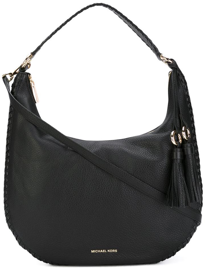 Michael Kors - Fringed Shoulder Bag - Women - Leather - One Size, Women's, Black, Leather