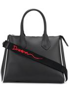 Gum Logo Plaque Tote - Black