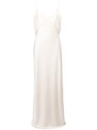 The Row Open Back Evening Gown - Neutrals