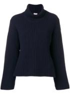 Mrz Rollneck Knitted Sweater - Blue