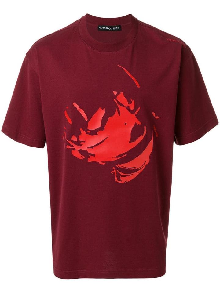 Y/project Printed T-shirt - Pink