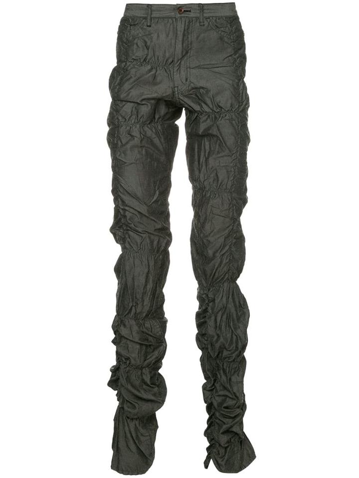 Comme Des Garçons Vintage Twist Leg Trousers - Grey