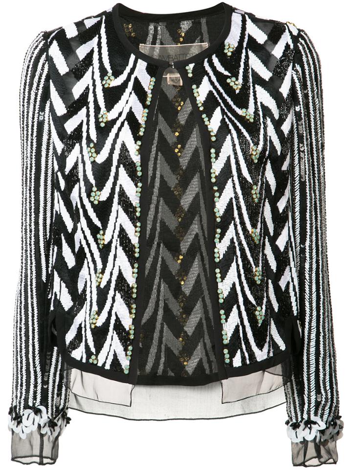 Giambattista Valli Embellished Jacket - Black