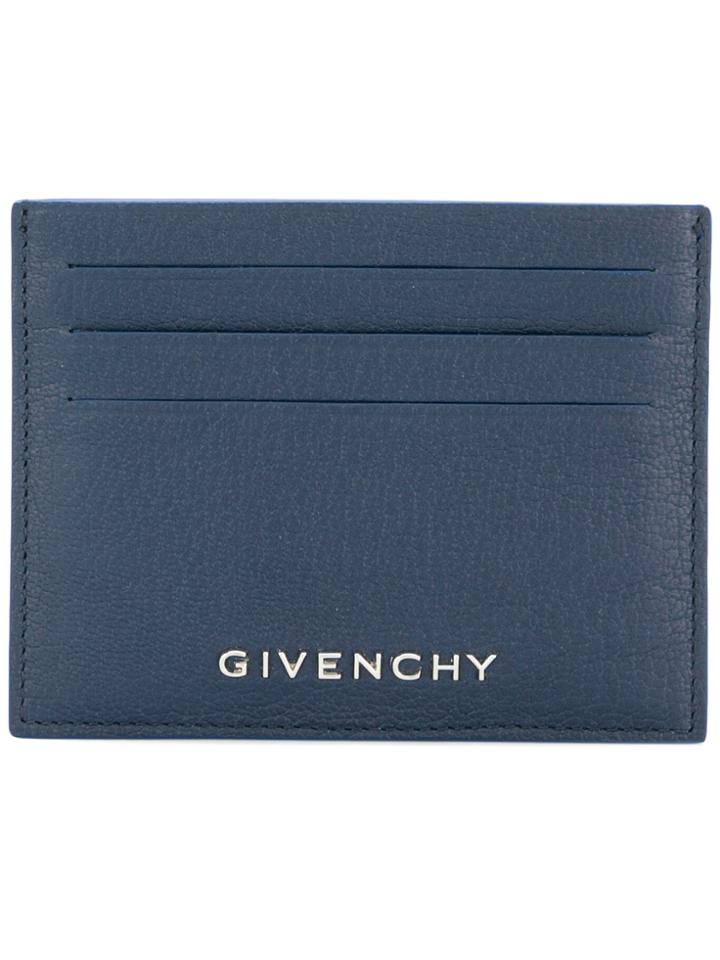 Givenchy Logo Cardholder - Blue