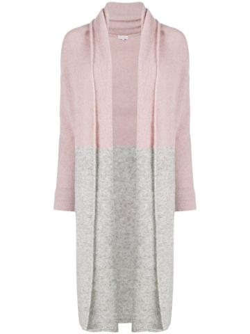 Borgo Asolo Shawl Collar Cardi-coat - Grey