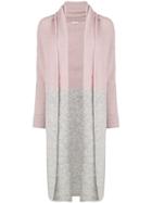 Borgo Asolo Shawl Collar Cardi-coat - Grey